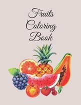 Fruits Coloring Book