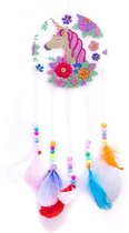 Diamond painting wind bells - Unicorn - dromenvanger