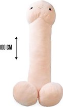 MikaMax Penis Bodypillow – Piemel Knuffel – Piemel Decoratie - XL - Vanilla - 1 Meter