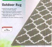 outdoor tapijt 90x90 cm 100% polypropyleen voor tuin terras balkon camping waterdichte vezels stevig weerbestendig licht binnenruimten badkamer gang keuken