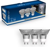 LED's Light LED spotjes GU10 - Reflector MR16 - 4W vervangt 50W - Neutraal wit