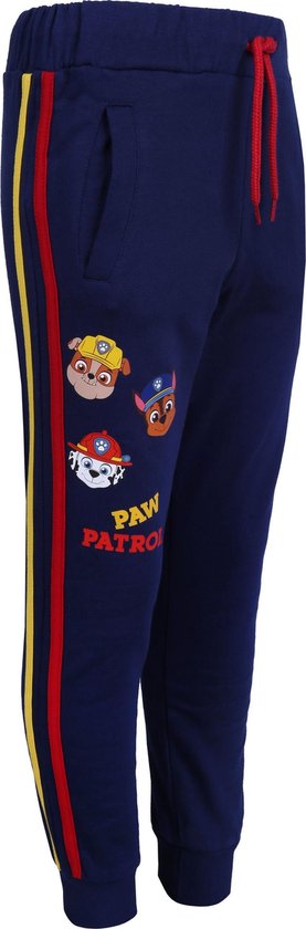 Patrol marineblauwe broek met Paw Patrol strepen 98 cm | bol.com