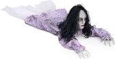 Europalms - Halloween - Decoratie - Versiering - Accesoires - figuur Crawling Girl 150cm