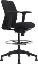 GAME HERO Office Majesty Bureaustoel Ergonomisch - Extra Hoge Gaslift - Zwart