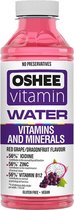 Oshee Vitamin Water Minerals 555ml pet x 6