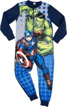 Marvel Avengers - Onesie / Jumpsuit / Pyjama - blauw - maat 122/128