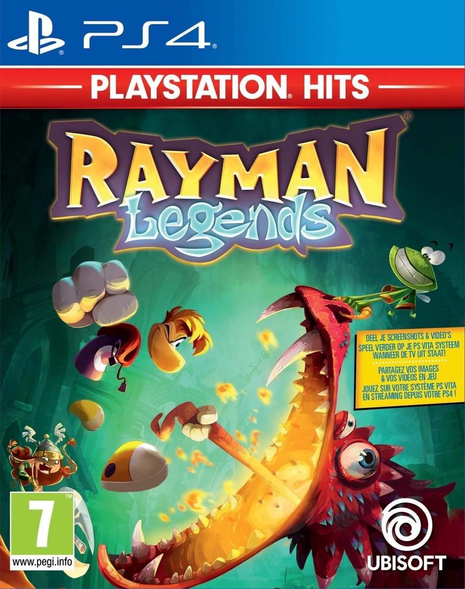 Rayman Legends - PS4 Hits - Ubisoft