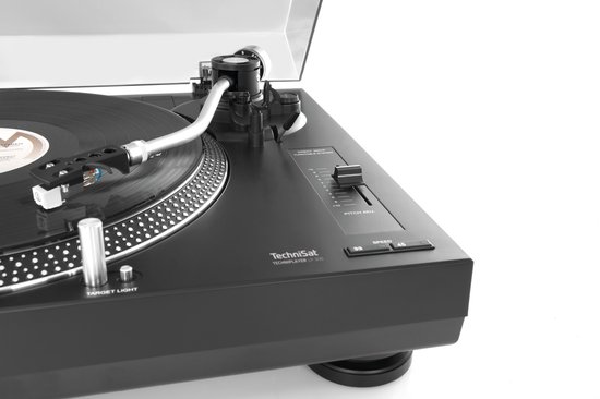 TechniSat TECHNIPLAYER LP 300 - professionele USB-DJ-platenspeler (met scratch-functie en digitaliseringsfunctie, toerental: 33/45 omw/min, kwartsgestuurde directe aandrijving) zwart — afbeelding 4
