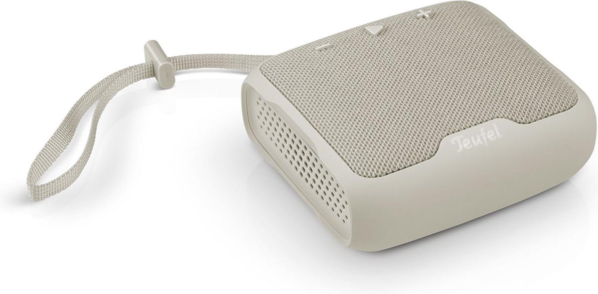 Teufel BOOMSTER GO - Draagbare bluetooth speaker, waterdicht met IPX7 - beige