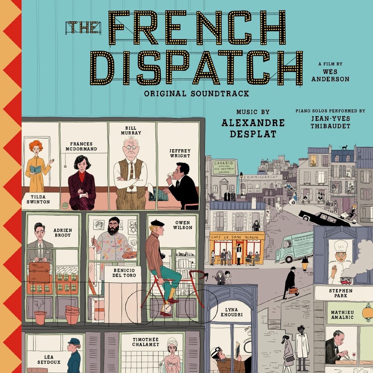 Various Artists - The French Dispatch (CD) (Original Soundtrack)