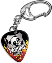 Plectrum sleutelhanger Pandas Rock!