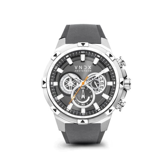 VNDX Amsterdam - Montre pour homme - Young Rebel Big Brother Grijs