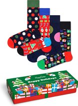 Happy Socks XGBS09-7300 4-Pack Cadeau Bonanza Socks Gift Set - Taille 36-40