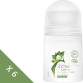 [Partij van 6] DOVE Biologische Roll-on Deodorant Tea Tree - Dames - 50 ml