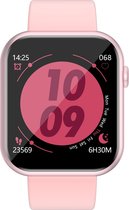 MANI Stappenteller horloge – Sporthorloge Dames en Heren - IOS en Android - Roze