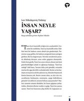 İnsan Ne ile Yaşar?