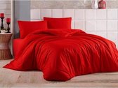 Double Duvet Cover Set ( Bed sheet + Pillowcase ) Red