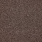 FLORIDA Donkerbruin - 50x50cm - Tapijttegels - 5m2 / 20 tegels - Laagpolig, bouclé tapijt - Vloer