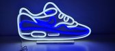 Nike - Airmax / Led lamp / Tafellamp / Neon / Led / Air / Blauw / Wit