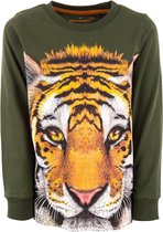 Stones and bones Stones & Bones Jongens Longsleeve Tshirt Tougher Jungleking Khaki - 140