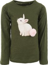 Stones and bones Stones & Bones Meisjes Longsleeve Tshirt Bunny Khaki - 164