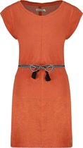 DEELUXE T-shirtjurk met riem TIME Terracota