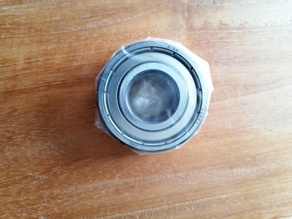 Lager Kogellager 6204 ZZ Inwendige diam.: 20 mm Uitwendige diam.: 47 mm Breedte: 14 mm