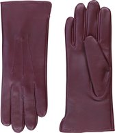 Laimböck Leren handschoenen dames model London  Kleur: Deep burgundy, Maat: 7.5
