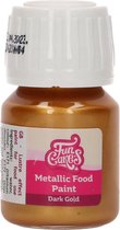 FunCakes - Eetbare Metallic Verf - Donkergoud - 30ml