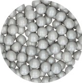 FunCakes - Candy Choco Parels - Large - Zilver - 70g