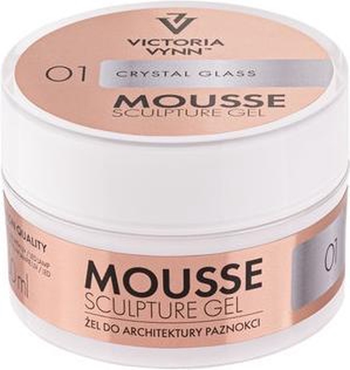 Goedkoopste Victoria Vynn - Mousse Sculpture Gel - 01 Crystal Glass - 50ml