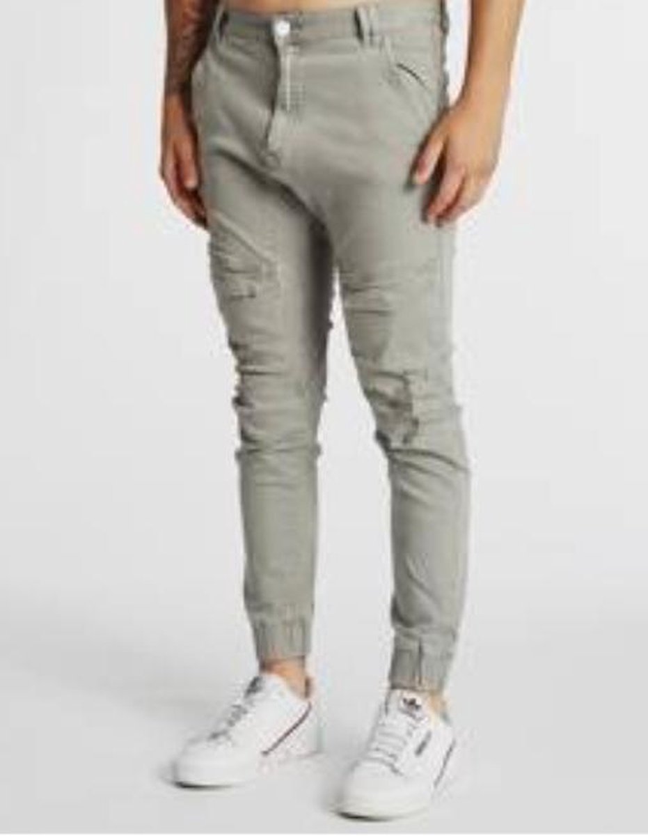 Nena & Pasadena - Flight Pant - grijs - maat 36