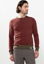 Sissy-Boy - Raglan light sweater rood gestreept