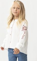 Sissy-Boy - Witte blouse met embroidery details