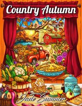 Country Autumn Coloring Book - Jade Summer - Kleurboeken voor volwassenen