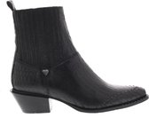 FLORIS 85699 - Volwassenen Cowboylaarzen - Kleur: Zwart - Maat: 39