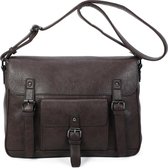 Crossbodytas Ines Delaure marron