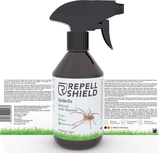 RepellShield Fighting Spiders - Antiparasitaire | Repousser les araignées...  | bol.com
