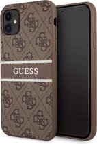 Guess 4G Printed Stripe Back Case - Apple iPhone 11 (6.1") - Bruin