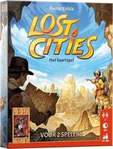 kaartspel Lost Cities 12,3 cm karton 61-delig