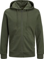 JACK&JONES JJEBASIC SWEAT ZIP HOOD Heren Trui - Maat L