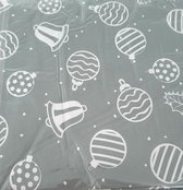 Kerst tafelkleed 200 x140cm - Tafelkleed van soepel vinyl met flanellen rug