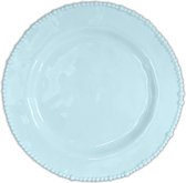 Baci Milano Joke Table & Kitchen kunststof diner borden (6 stuks) D28cm - Aqua