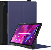 Lenovo Yoga Tab 11 (2021) Hoes - Tri-Fold Book Case - Donker Blauw