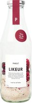 Pineut ® Cadeau Vrouw - Mix voor Likeur Kersen - fles 750 ML - Kers op de Taart - DIY Pakket - Cocktail Maken - Origineel Cadeau - Likeurdrank Jenever of Wodka - Origineel Cadeau - Feestelijk & Gezellig