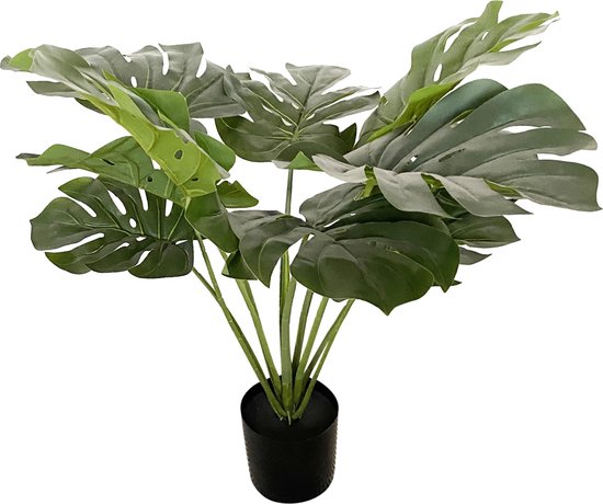 Plante artificielle d'intérieur monstera - 130cm Couleur vert