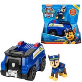 PAW Patrol - Chase - Politieauto - Speelgoedvoertuig met actiefiguur