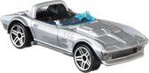 auto Fast & Furious Corvette Grand Sport 8 cm zilver