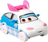 speelgoedauto Suki junior staal 9,8 cm wit/blauw/roze