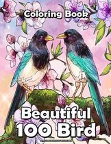 100 Beautiful Bird Coloring Book For Adult